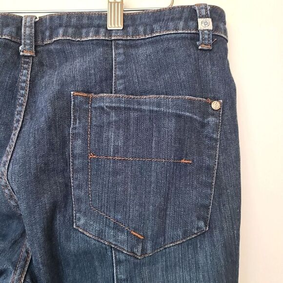 French Dressing Jeans Olivia Blue Denim Bootcut 10P - Picture 4 of 13
